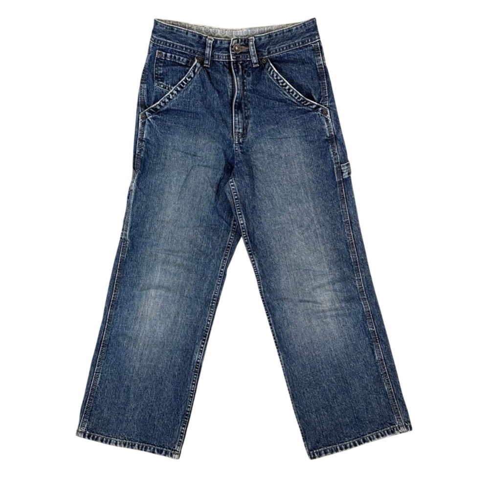 Urban Pipeline Carpenter Jeans 12R Boys Medium Wash Denim Utility Pants